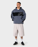 RUSTY Kill Switch Hooded Fleece - STEEL BLUE