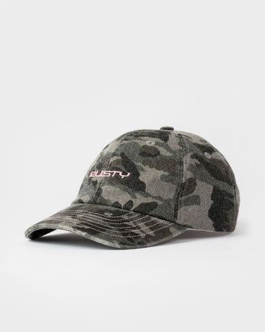 RUSTY Ammo Camo 6 Panel Cap - GREY CAMO 1
