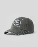 RUSTY Split Seam Dad Cap - WASHED BLACK