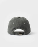 RUSTY Split Seam Dad Cap - WASHED BLACK