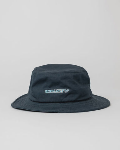 RUSTY Boys Carbon Bucket Hat - NAVY BLUE