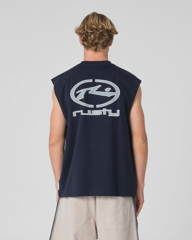 RUSTY Turbo Muscle - NAVY BLUE