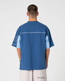 RUSTY Cyberwave Short Sleeve Tee - ATLANTIC BLUE