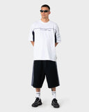 RUSTY Cyberwave Short Sleeve Tee - ECRU MARBLE