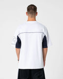 RUSTY Cyberwave Short Sleeve Tee - ECRU MARBLE