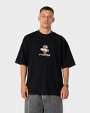 RUSTY Dr. Dot Short Sleeve Tee - BLACK