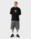 RUSTY Dr. Dot Short Sleeve Tee - BLACK