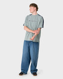 RUSTY Alonso 3.0 Short Sleeve Tee - SLATE