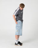RUSTY Alonso 3.0 Short Sleeve Tee - STEEL
