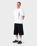 RUSTY Turbo 2.0 Baggy Jort - BLACKOUT/BLUE
