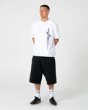 RUSTY Turbo 2.0 Baggy Jort - BLACKOUT/BLUE
