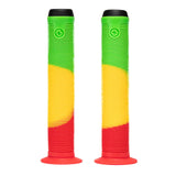 SALTPLUS - BMX grips - RED YELLOW GREEN