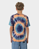 SANTA CRUZ Check Waste Dot Mono Tee - TIE DYE