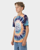 SANTA CRUZ Check Waste Dot Mono Tee - TIE DYE