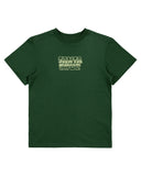 SANTA CRUZ Multi Cruz Stack Centre Tee Short Sleeve Regular Fit - DARK GREEN