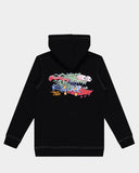 SANTA CRUZ Youth Meek Scratched Slasher Hoodie - BLACK