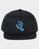 SANTA CRUZ Screaming Hand Snapback Cap - BLACK