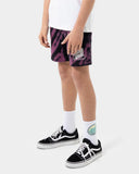 SANTA CRUZ Not A Hollow Track Shorts - MAROON TIE DYE