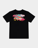 SANTA CRUZ Boys Meek Scratched Slasher Tee - BLACK