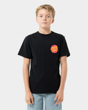 SANTA CRUZ Boys Meek Scratched Slasher Tee - BLACK