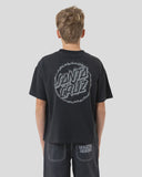 SANTA CRUZ Oversized Burnt Opus - OFF BLACK
