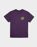 SANTA CRUZ Opus Screaming Hand Tee - PURPLE