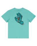 SANTA CRUZ Opus Screaming Hand Tee - TEAL