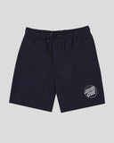 SANTA CRUZ Opus Dot Cruzier Short Elastic Waist - BLACK