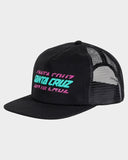 SANTA CRUZ Boys Multi Split Trucker Cap - BLACK