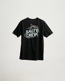 SALTY CREW Hooked Up Premium Short Sleeve Tee  - BLACK