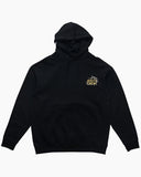 SALTY CREW Hook Up Mid Weight Fleece Hood - BLACK
