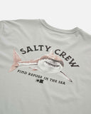 SALTY CREW Lurking Classic Short Sleeve Tee - QUARRY