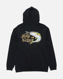SALTY CREW Yellow Tailed Hood - BLACK
