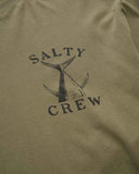 SALTY CREW Vintage Tail Classics LS Tee - DUSTY OLIVE