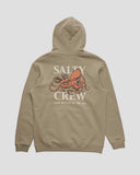 SALTY CREW Ink Sling Mid Weight Hood - TWIG