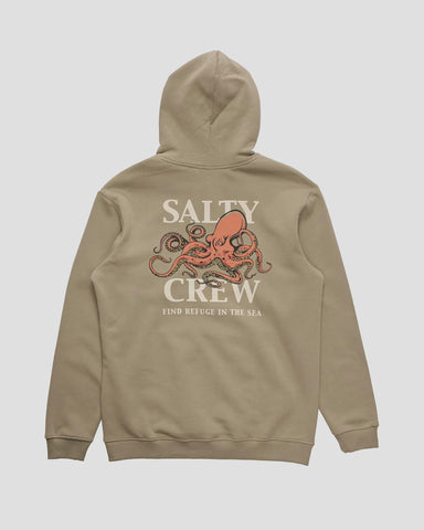 SALTY CREW Ink Sling Mid Weight Hood - TWIG