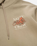 SALTY CREW Ink Sling Mid Weight Hood - TWIG