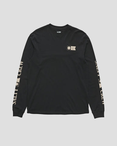 SALTY CREW Delta Classic Long Sleeve Tee - BLACK