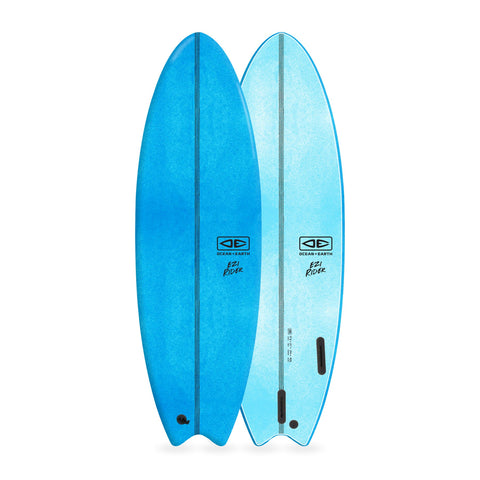 OCEAN & EARTH - Ezi Rider Soft Board 5'6" - BLUE