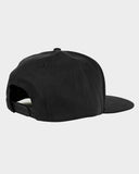 SANTA CRUZ - Classic Dot Patch Flat Peak Snap Back - BLACK