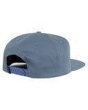SANTA CRUZ Classic Dot Patch Flat Peak Snap Back - SLATE