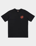 SANTA CRUZ OS Opus Dot Screaming Hand Tee - BLACK
