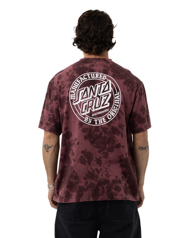 SANTA CRUZ MFG Club Dot Mono Dye Tee