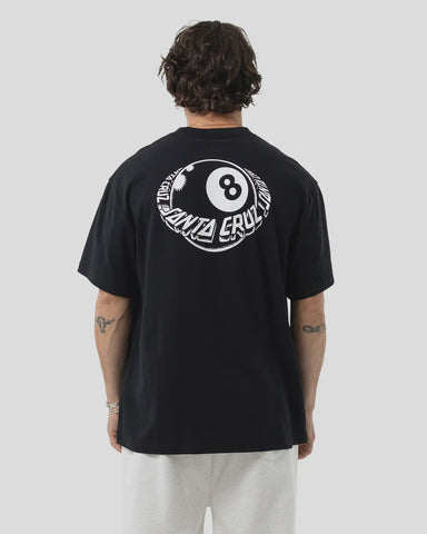 SANTA CRUZ Eighth Planet Tee - BLACK