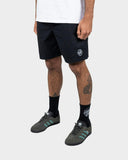 SANTA CRUZ MFG Cruzier Solid Elastic Waist Beach Shorts