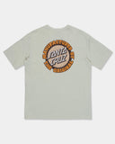 SANTA CRUZ Speed MFG Dot Puff Regular Fit Tee - CONCRETE