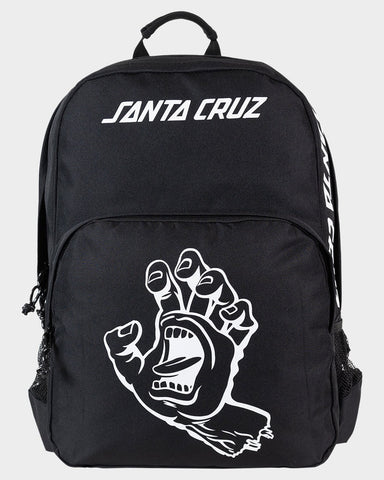 SANTA CRUZ Screaming Hand Mono Backpack - BLACK
