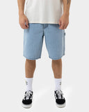 SANTA CRUZ Classic Dot Carpenter Jean Short - LIGHT INDIGO
