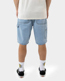 SANTA CRUZ Classic Dot Carpenter Jean Short - LIGHT INDIGO