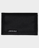SANTA CRUZ Flaming Dice Velcro Wallet - BLACK